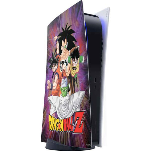 Dragon Ball Z Saiyan Saga PS5 Digital Edition Console Skin